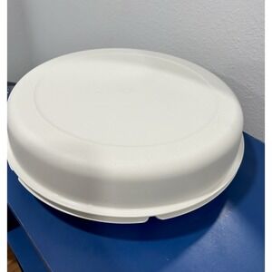 TUPPERWARE Serving Center 6-Part Divided Party Veggie Snack & Dip Tray 1665 1667
